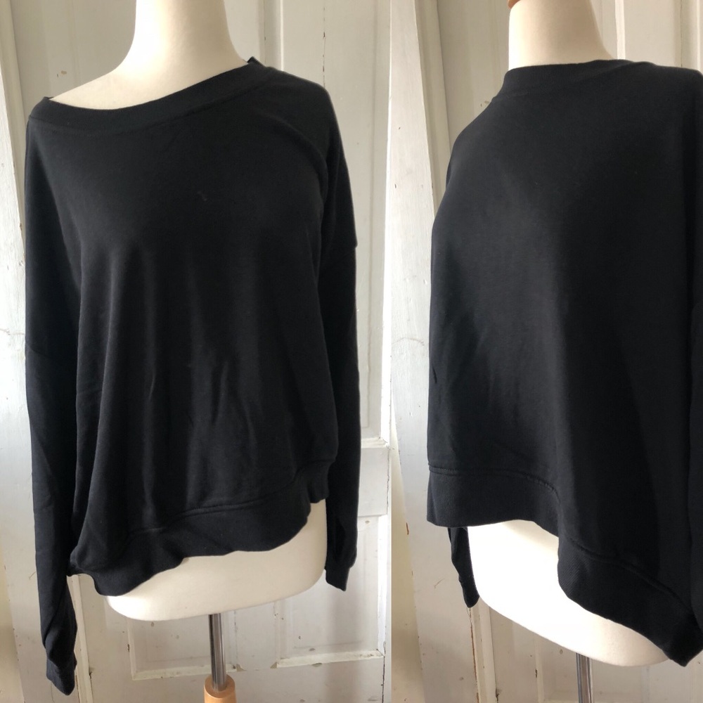 Big Slouchy Crop Sweatshirt